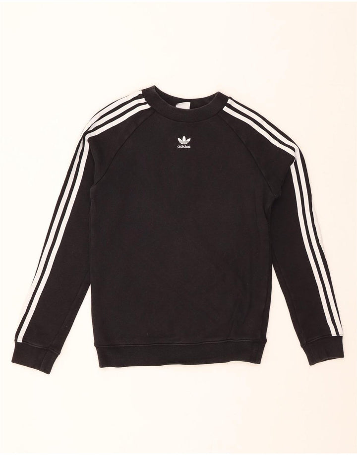 Bluza damska ADIDAS Sweter UK 6 XS Czarna bawełna