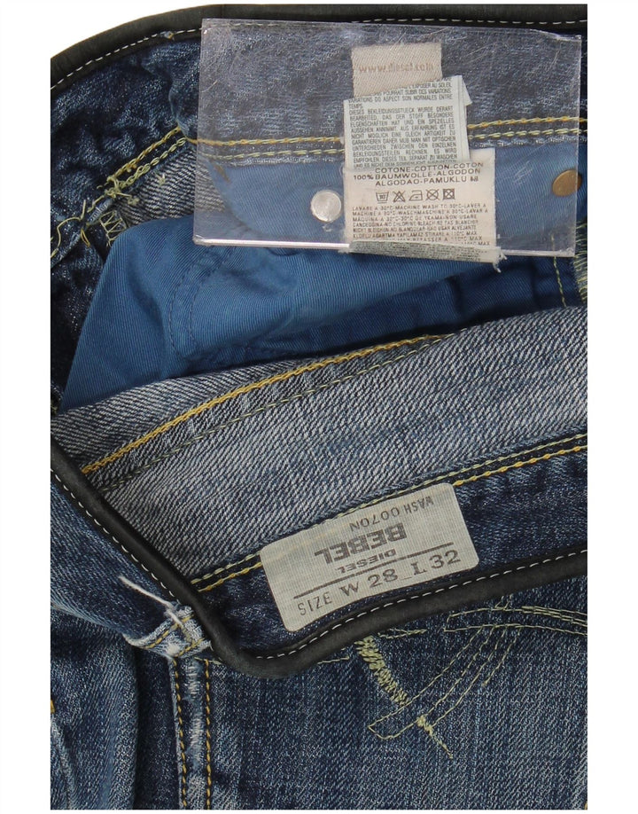 Diesel Damskie BEBEL Slim Jeans W28 L27 Niebieskie bawełniane