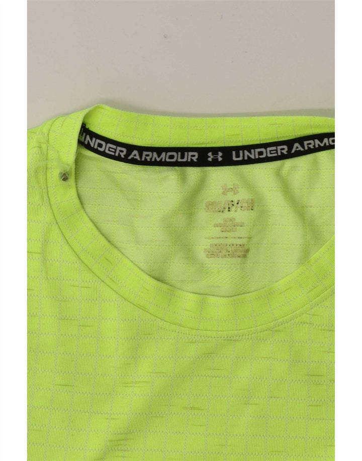 Męski T-shirt z grafiką Under Armour, mały, zielony