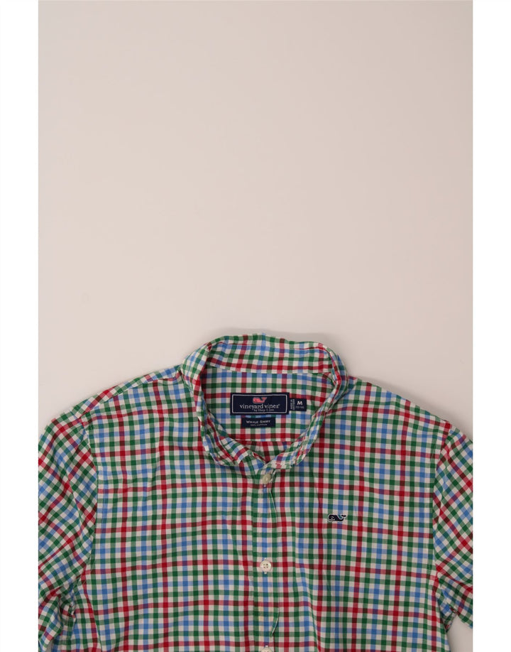 VINEYARD VINES Boys Shirt 12-13 Years Medium Multicoloured Check Cotton Vintage Vineyard Vines and Second-Hand Vineyard Vines from Messina Hembry 
