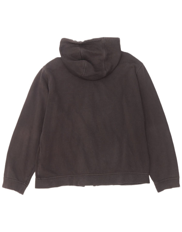 Męski sweter z kapturem i zamkiem błyskawicznym Nike, XL, szary, bawełniany