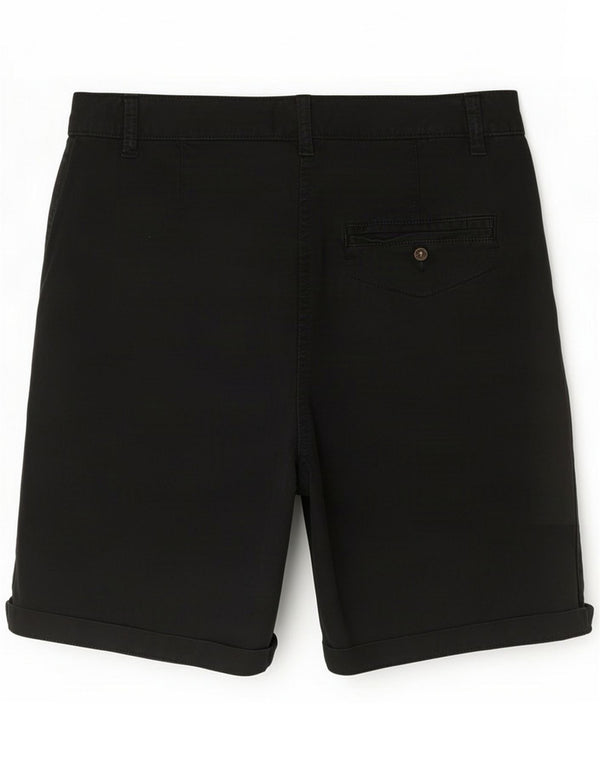 Marks & Spencer Damskie spodenki Chino UK 12 Medium W34 Czarne bawełniane