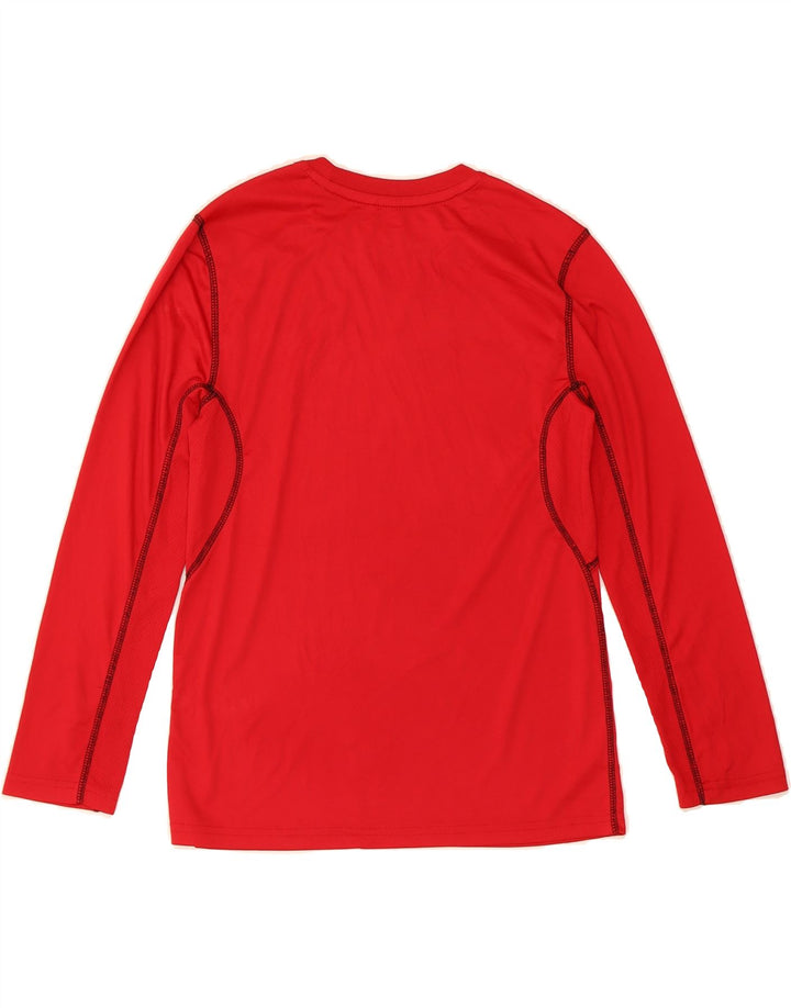 STARTER Boys Top Long Sleeve 12-13 Years XL Red Polyester Vintage Starter and Second-Hand Starter from Messina Hembry 