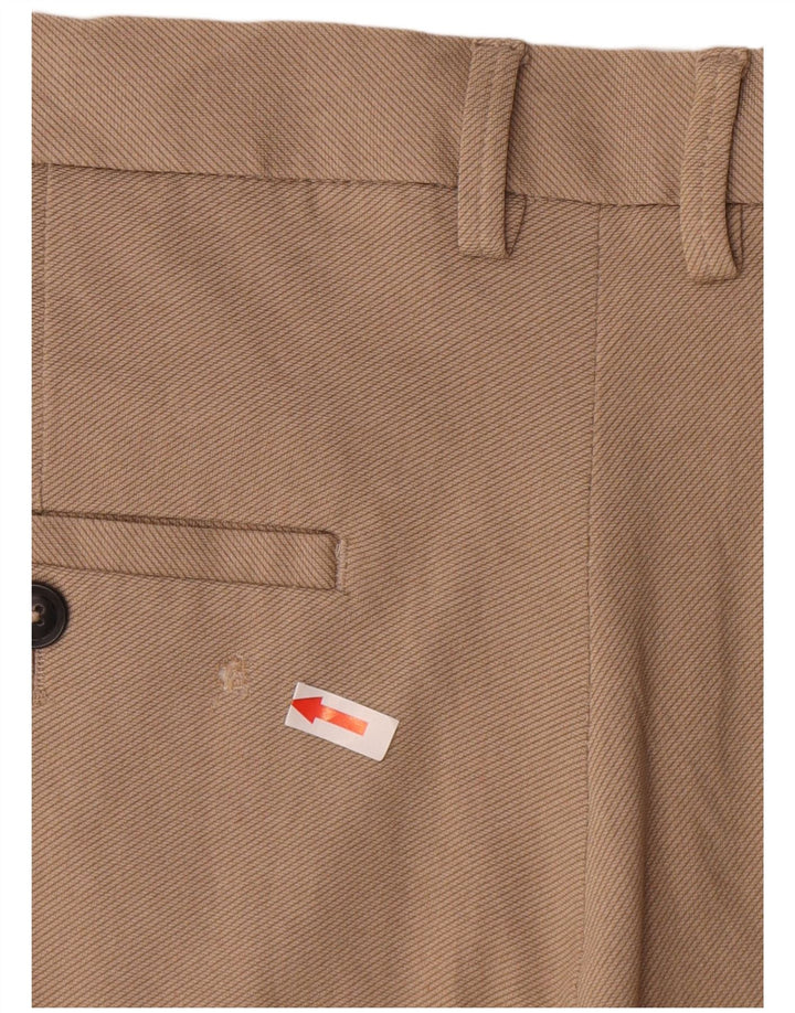 Męskie spodenki chino Zara EU 44 Large W34 beżowa wiskoza