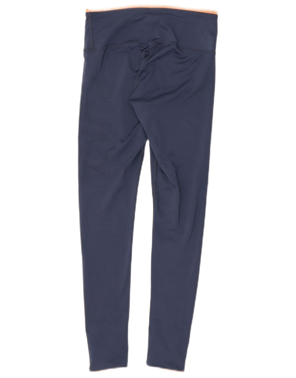 Damskie legginsy z grafiką PUMA UK 4 XS granatowe