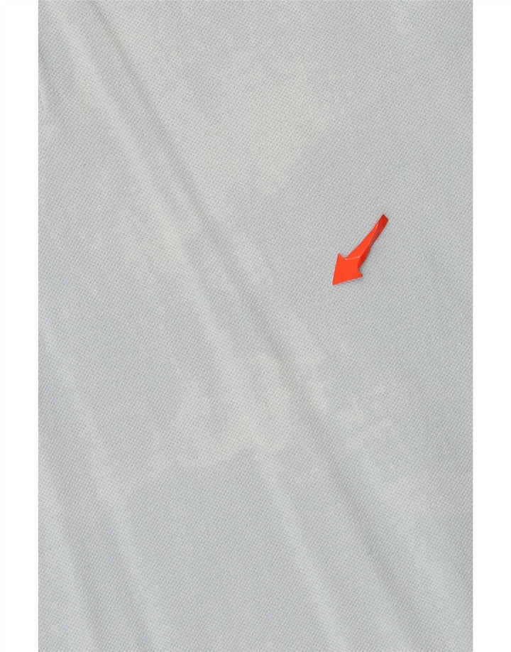 Męska koszulka polo Kappa, duża, niebieska, bawełniana