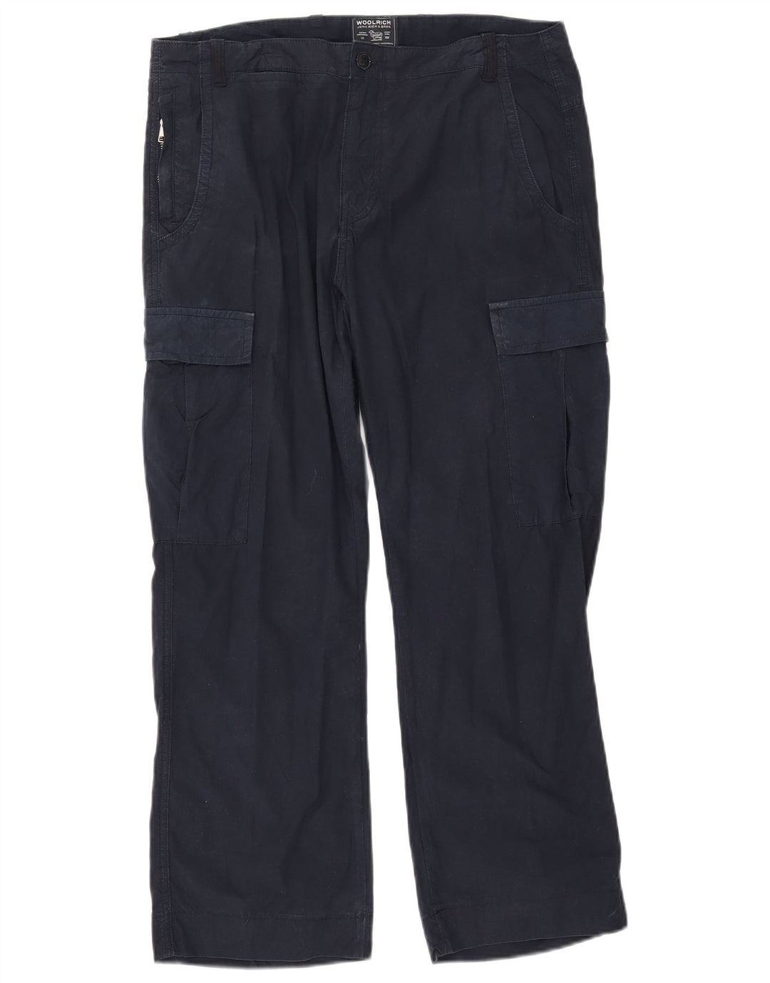 Spodnie męskie Woolrich Straight Cargo W34 L27 Granatowe