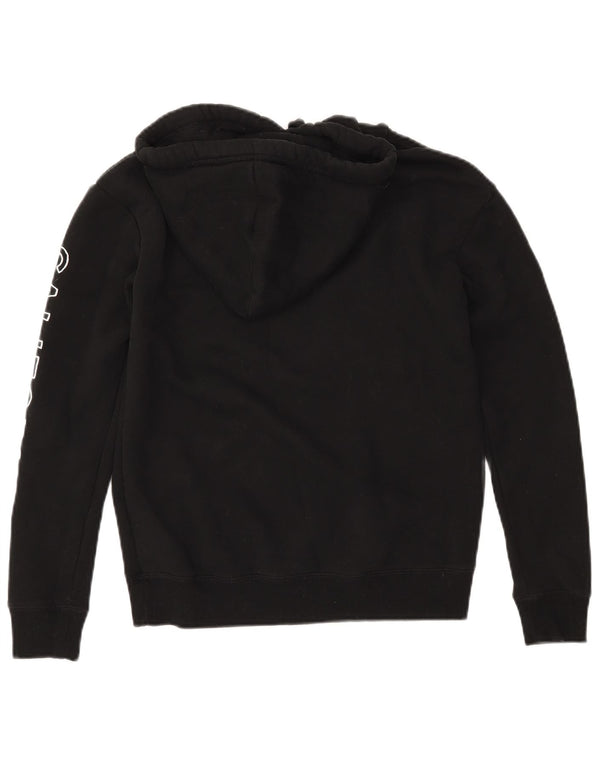 Damski sweter z kapturem HOLLISTER UK 6 XS, czarny, bawełniany