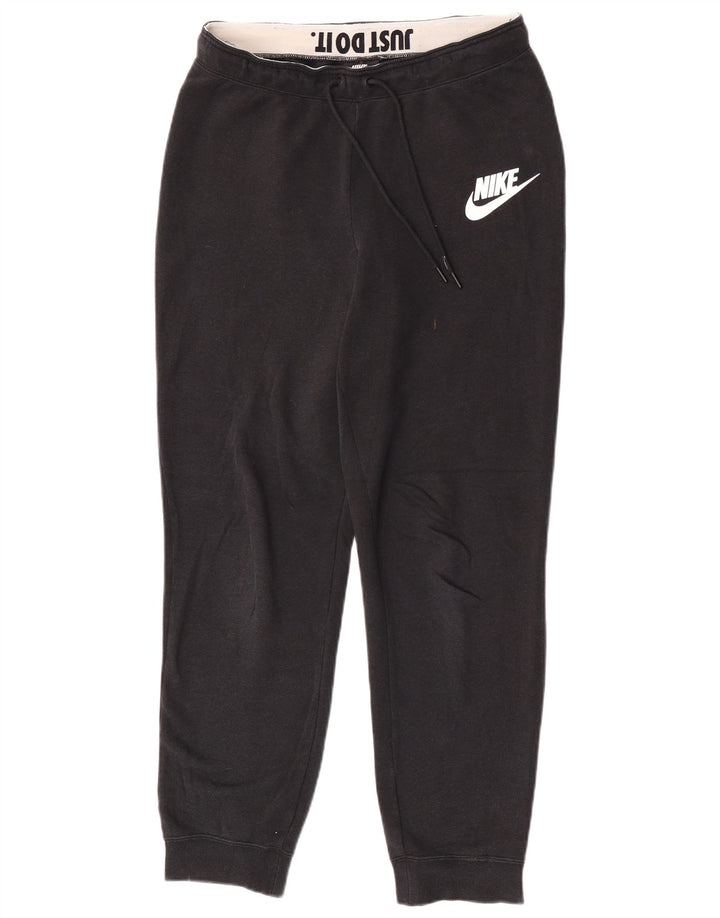 Męskie spodnie dresowe Nike, joggery, średnia czarna bawełna
