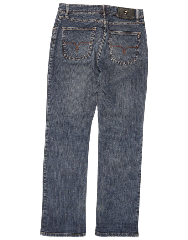 Męskie proste dżinsy Pierre Cardin W30 L30 niebieskie