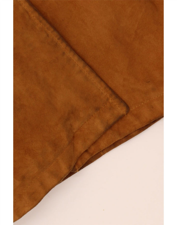 CONBIPEL Womens Suede Jacket IT 44 Medium Brown Leather Vintage Conbipel and Second-Hand Conbipel from Messina Hembry 