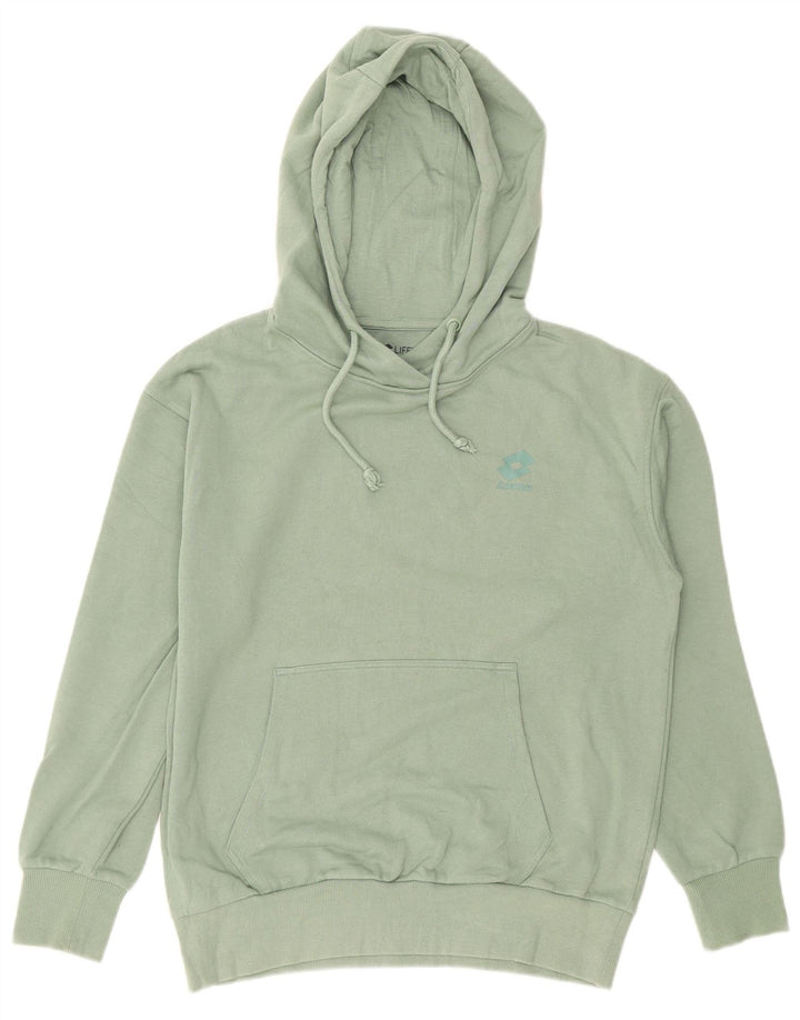 LOTTO Mens Hoodie Jumper Medium Green