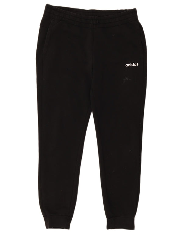 Damskie krótkie spodnie dresowe Adidas Joggers UK 12/14 Średnia czarna bawełna