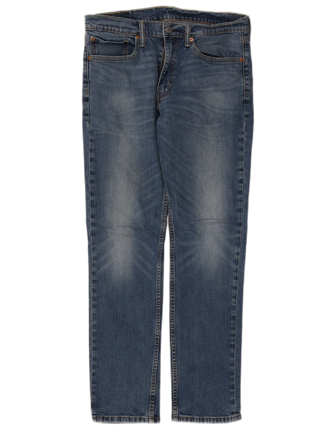 Męskie jeansy LEVI'S 511 Slim W34 L32 Niebieska bawełna