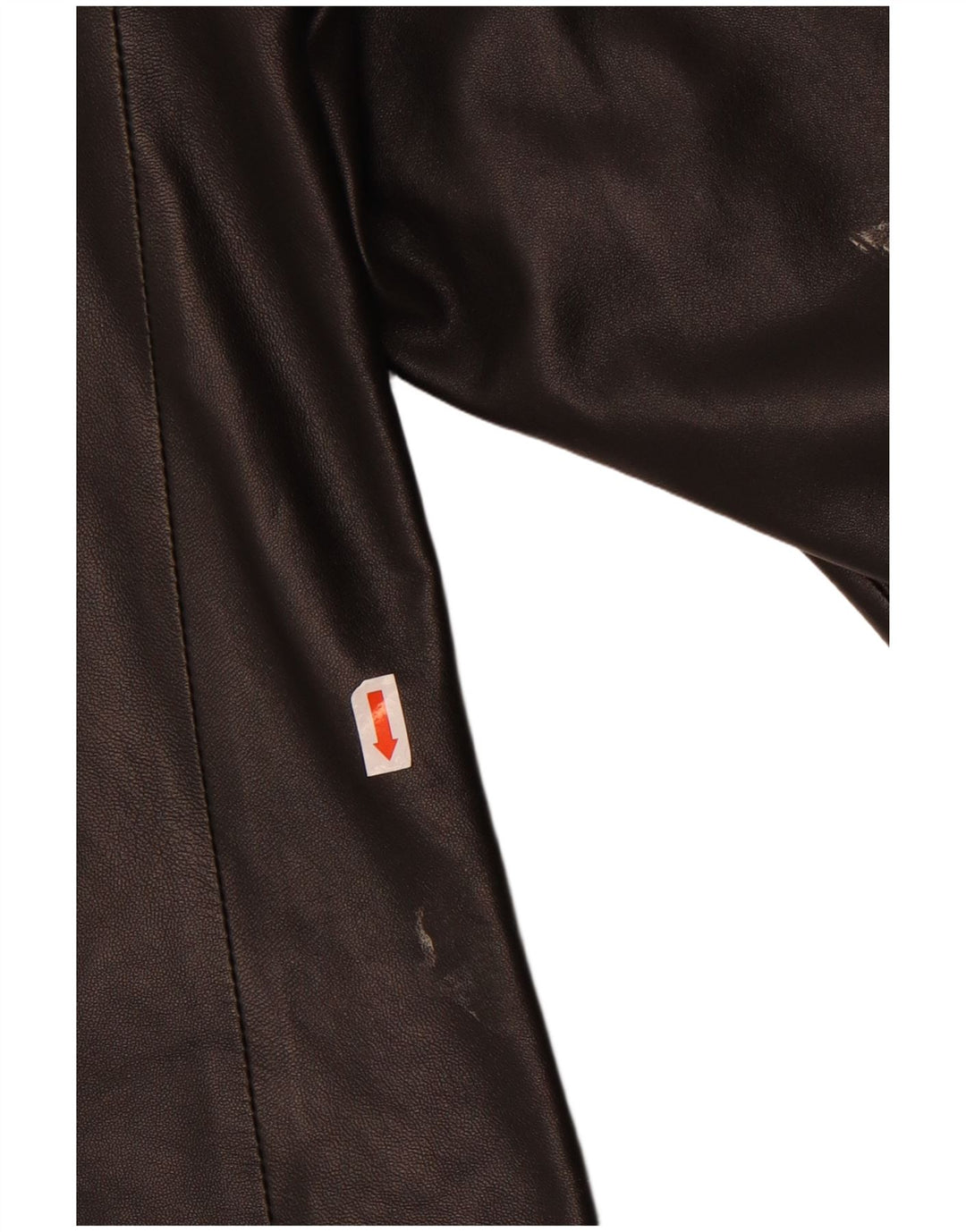 Damska skórzana kurtka racer JIL SANDER IT 46, duża czarna skóra