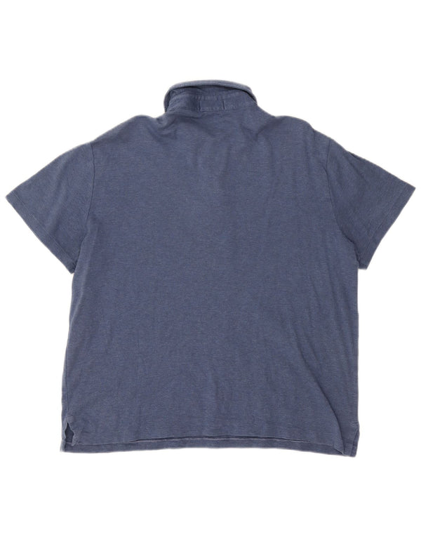 Polo Ralph Lauren Męska koszulka polo slim fit, duża, granatowa