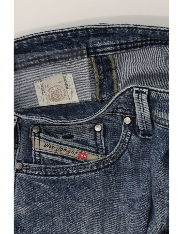 DIESEL Womens Straight Jeans W31 L27 Blue Cotton Vintage Diesel and Second-Hand Diesel from Messina Hembry 