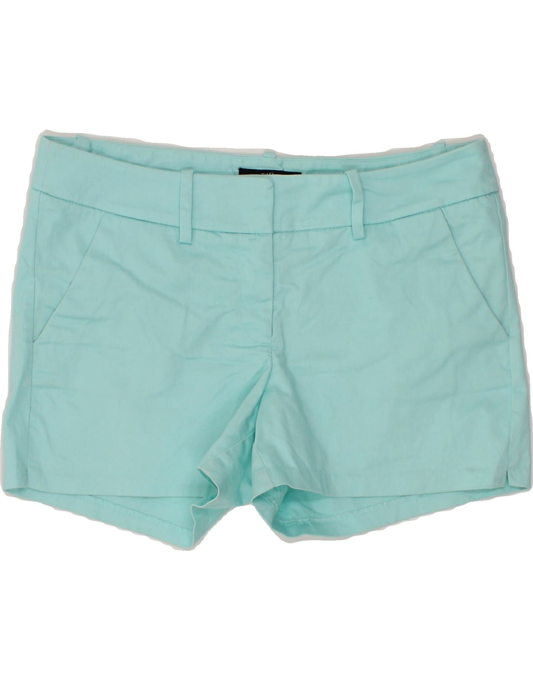 MOSSIMO Womens Hot Pants US 8 Medium W30 Blue Cotton Vintage Mossimo and Second-Hand Mossimo from Messina Hembry 