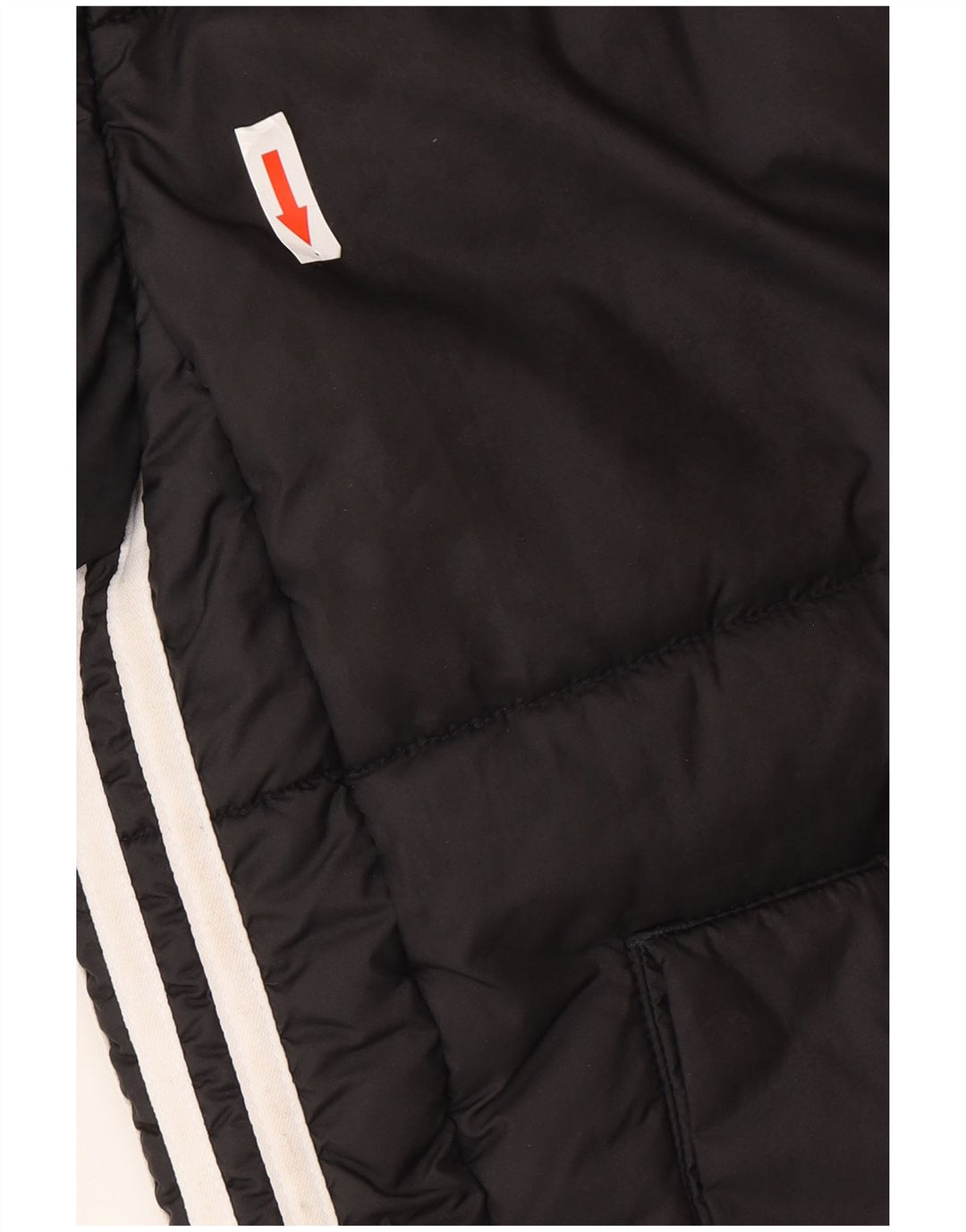 Damska kurtka ponadgabarytowa Adidas UK 10, mała, czarna, poliester