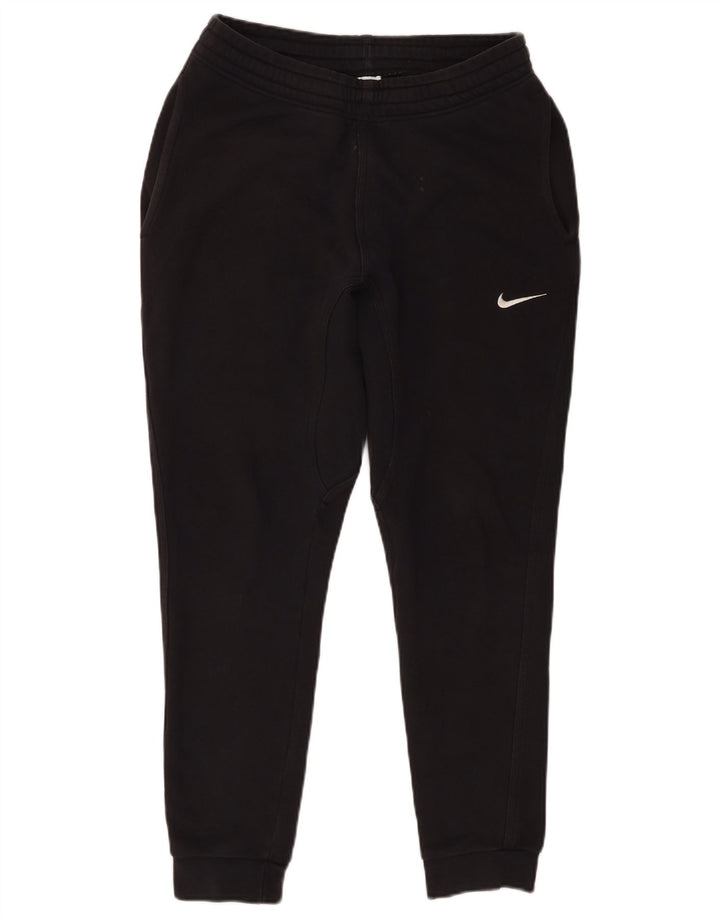 Męskie spodnie dresowe Nike, małe, czarne, bawełniane