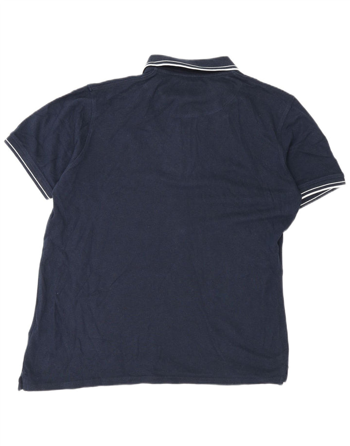 Męska koszulka polo Lyle & Scott XL, granatowa, bawełniana