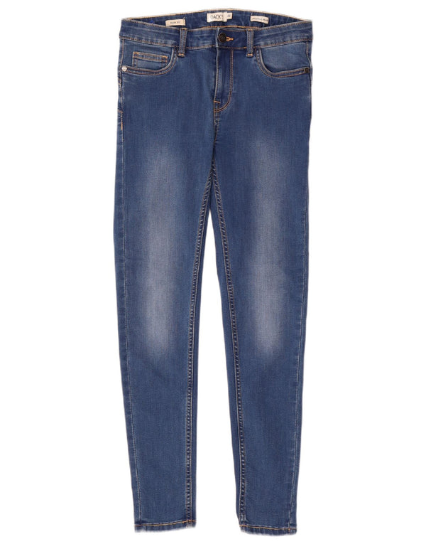 DACK'S Damskie jeansy slim IT 44 Medium W28 L28 Niebieskie bawełniane