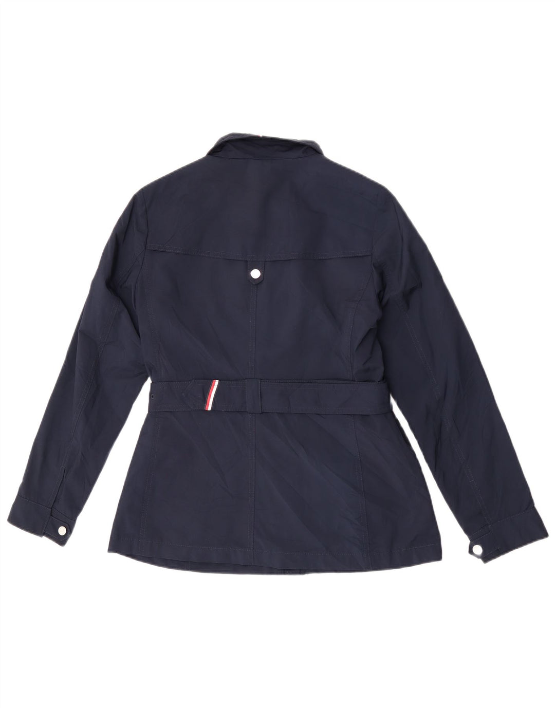 Damska kurtka użytkowa Tommy Hilfiger UK 10, mała, granatowa, poliestrowa
