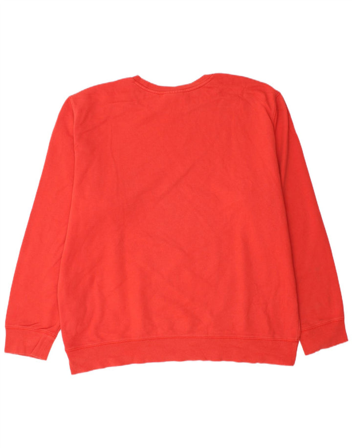 Męska bluza Timberland Sweter 3XL Czerwona bawełna