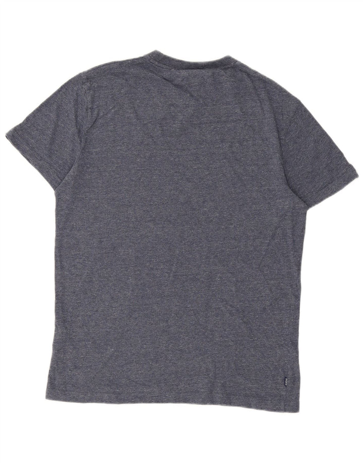 T-shirt męski Superdry, średni, granatowy, bawełniany