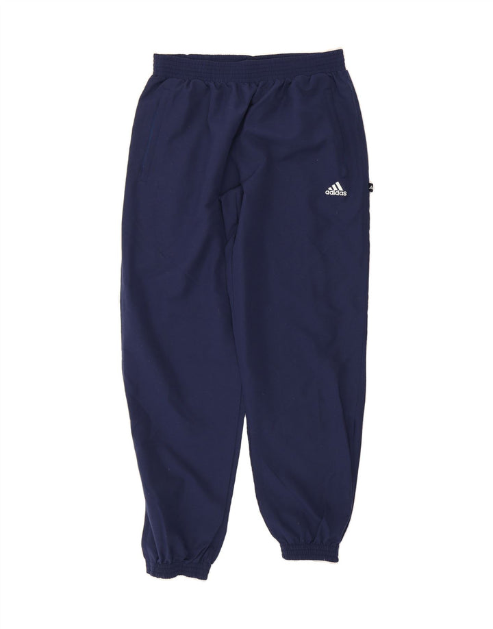 ADIDAS Mens Tracksuit Trousers Joggers Large  Navy Blue Polyamide Vintage Adidas and Second-Hand Adidas from Messina Hembry 
