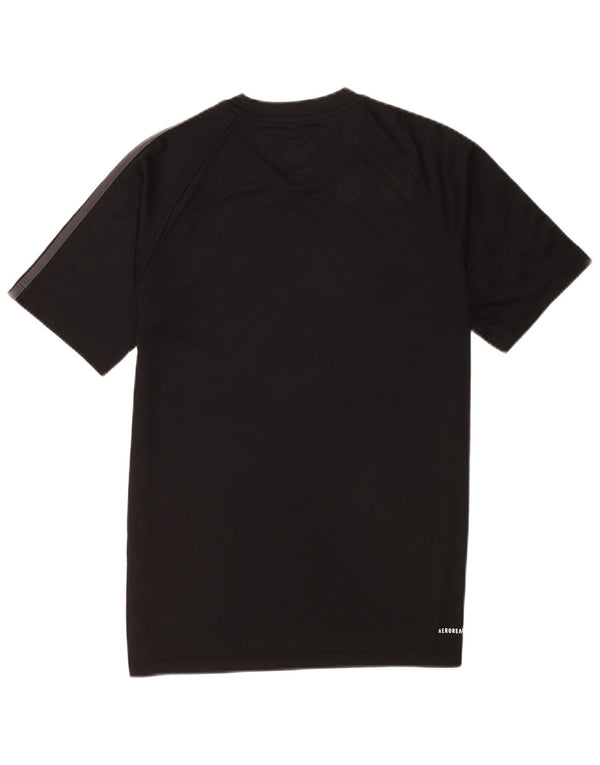 Męska koszulka Adidas Aeroready Top, mała, czarna, z poliestru