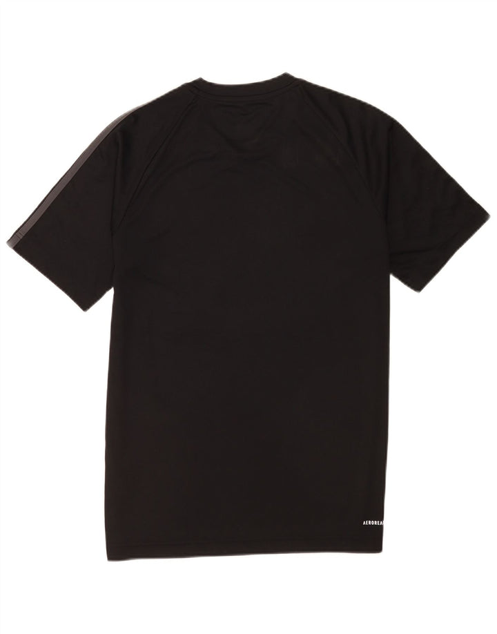 Męska koszulka Adidas Aeroready Top, mała, czarna, z poliestru