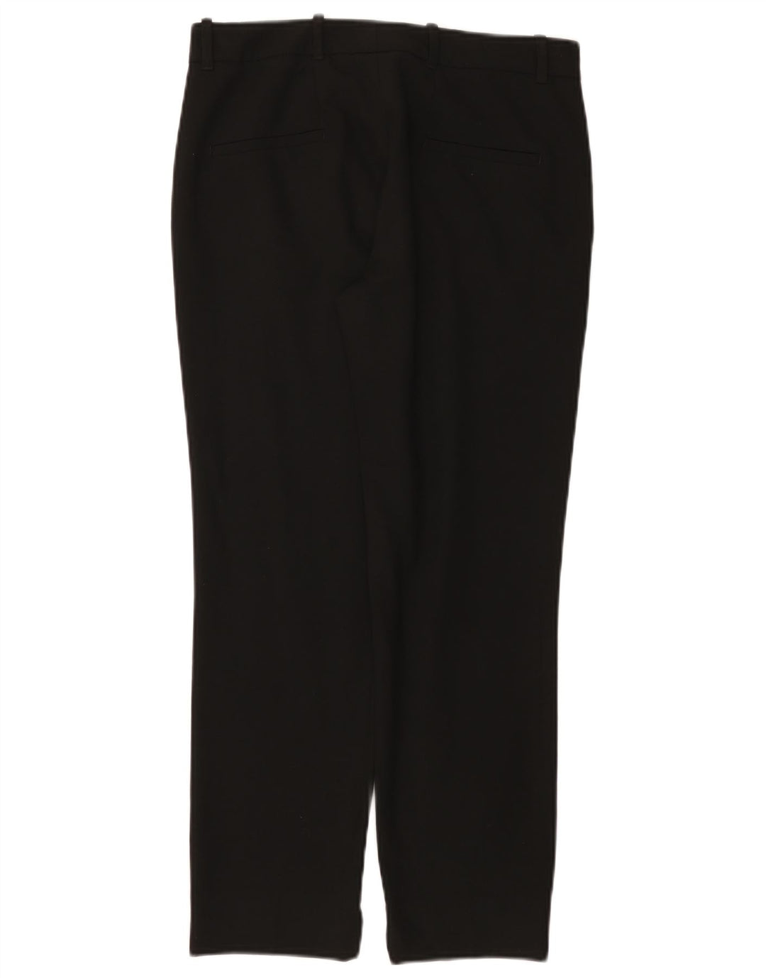 Damskie proste spodnie chino ZARA małe W26 L26 czarny poliester