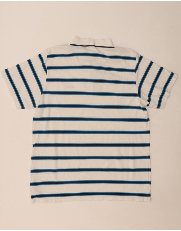 Męska koszulka polo REEBOK XL, bawełniana w białe paski