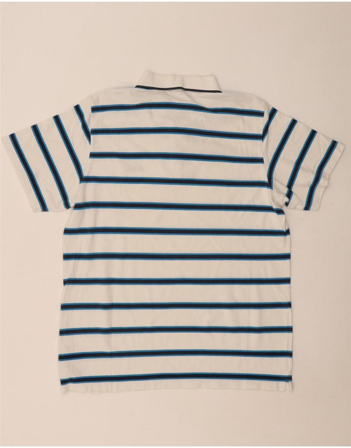 Męska koszulka polo REEBOK XL, bawełniana w białe paski