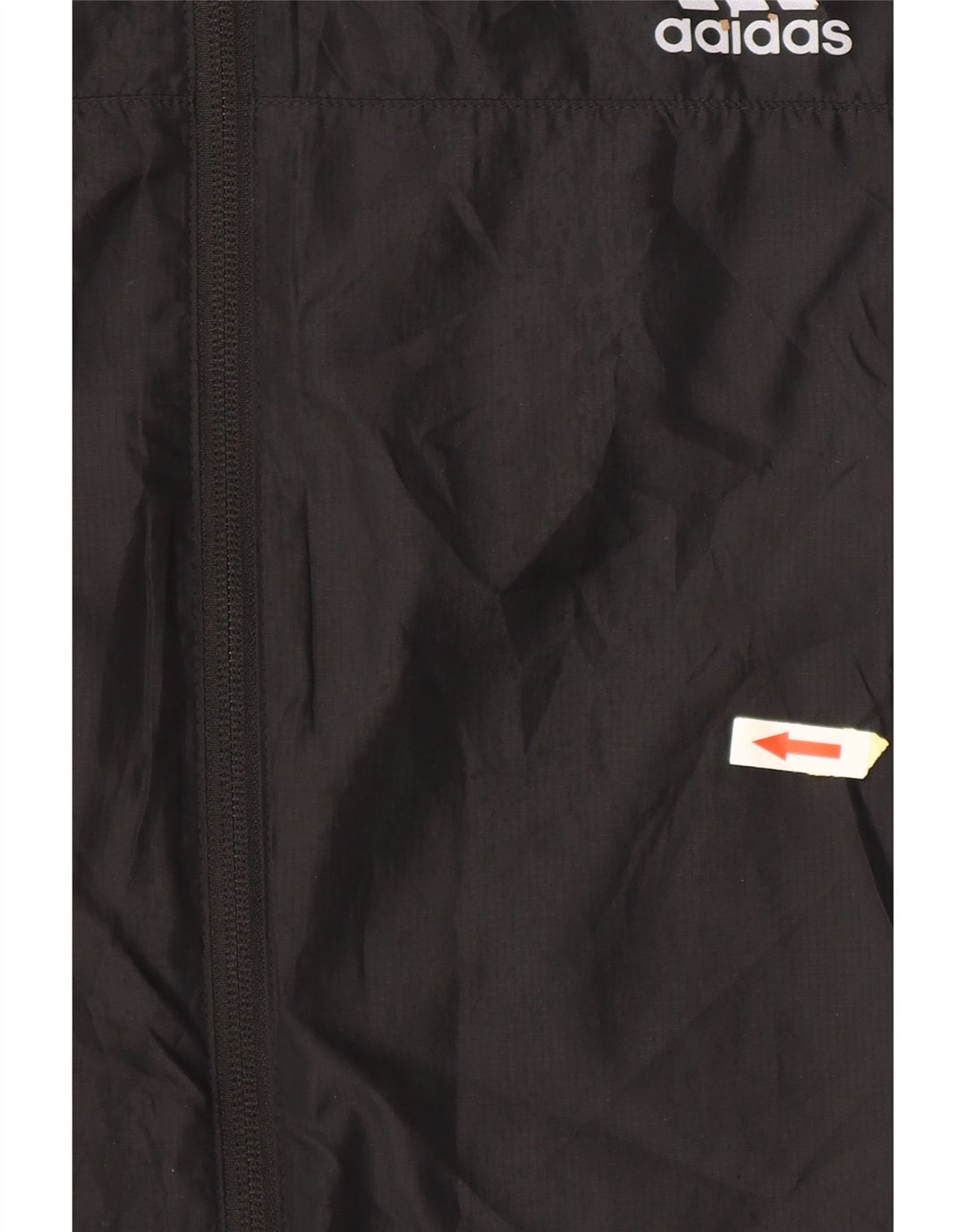 Męska kurtka dresowa ADIDAS, duża, czarna, z poliestru