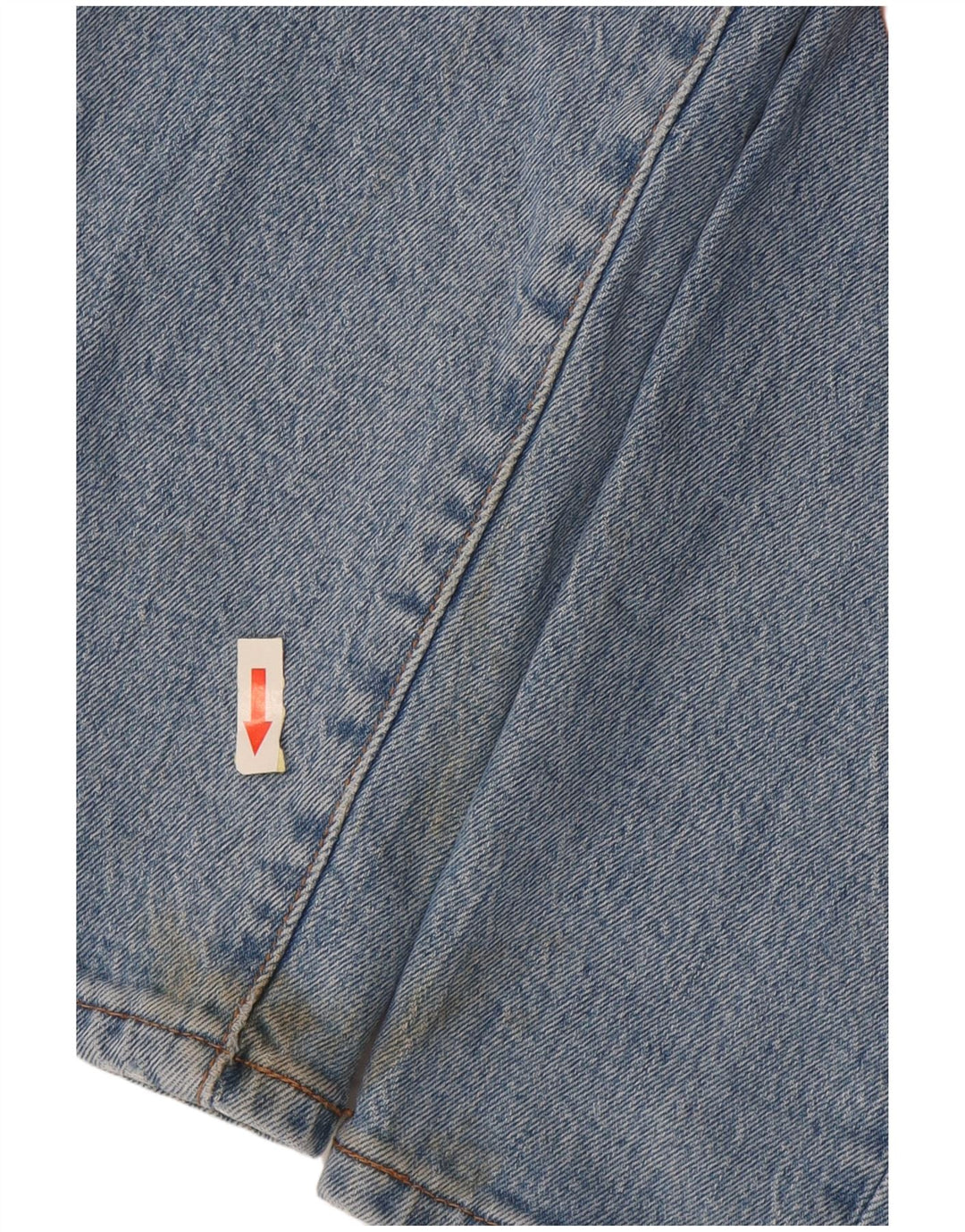 Damskie jeansy Levi's 501 Straight W24 L28 Niebieskie bawełniane