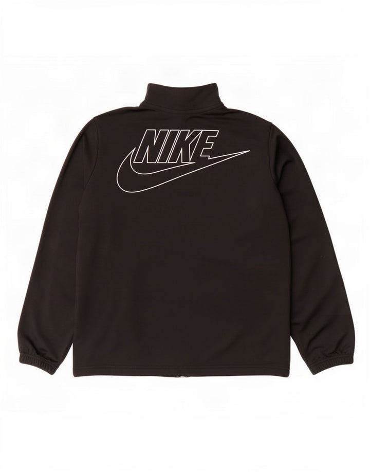Chłopięca kurtka dresowa Nike Graphic 12-13 lat XL, czarna, poliestrowa