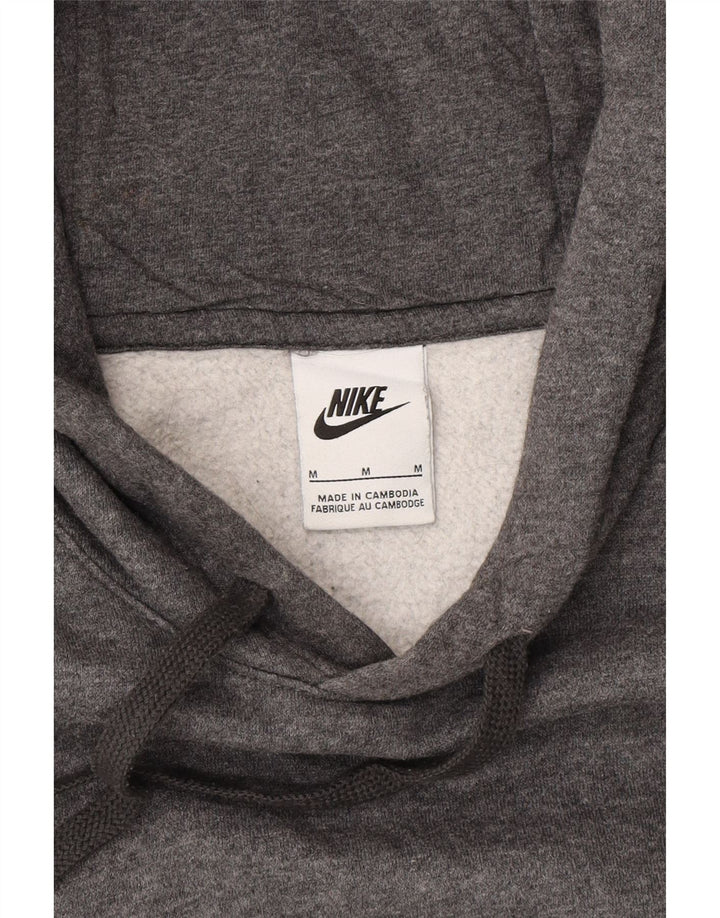 NIKE Mens Hoodie Jumper Medium Grey Cotton Vintage Nike and Second-Hand Nike from Messina Hembry 