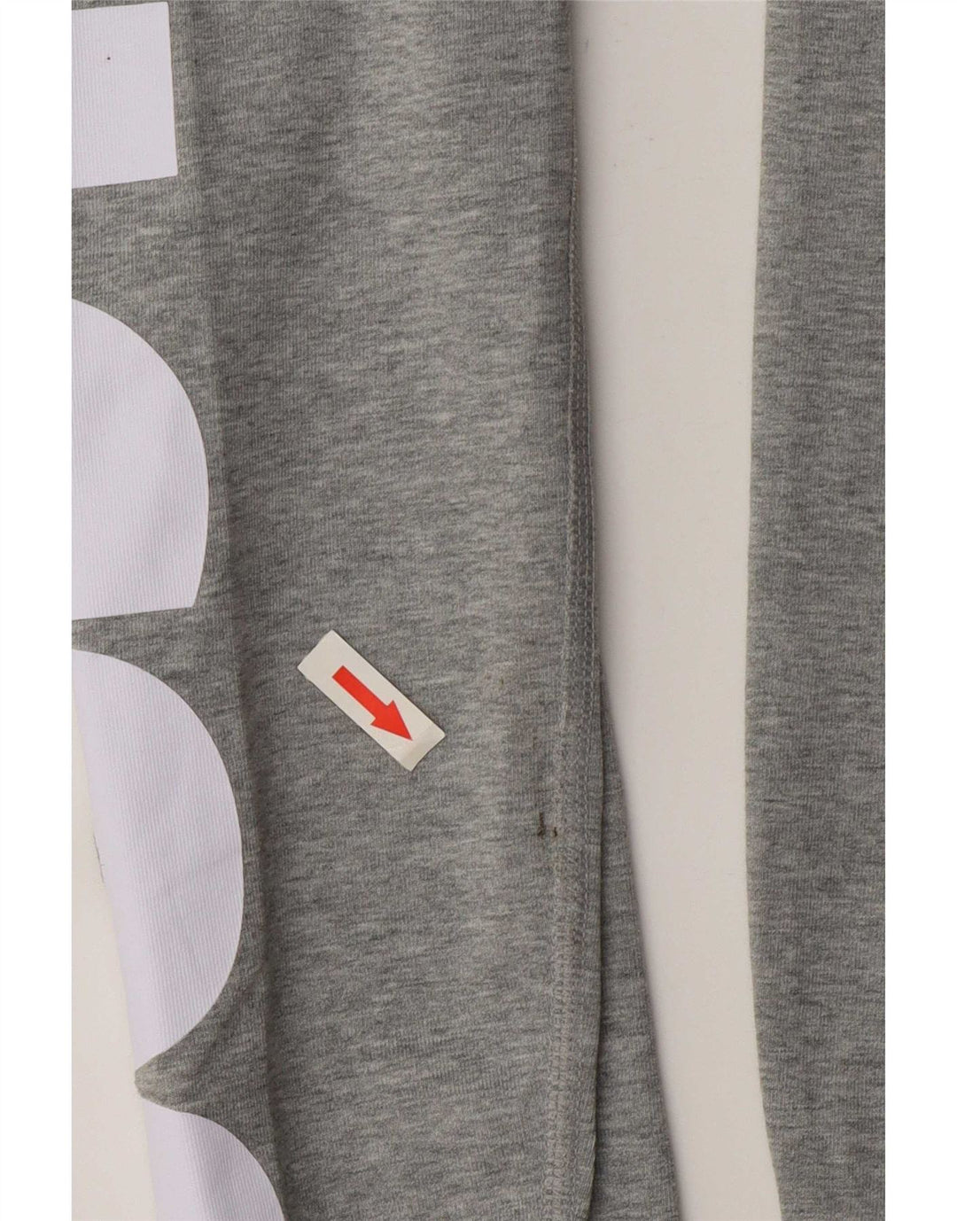Damskie legginsy Nike Graphic UK 10, małe, szare, bawełniane