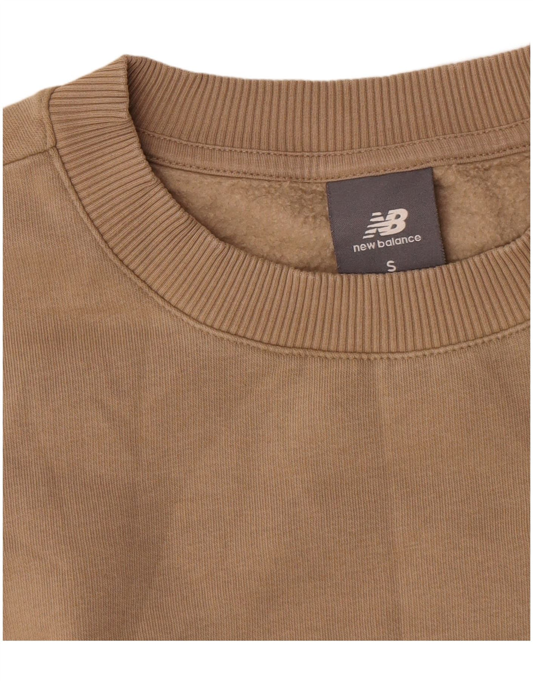 Damska bluza oversize New Balance Graphic UK 10 Small Beige