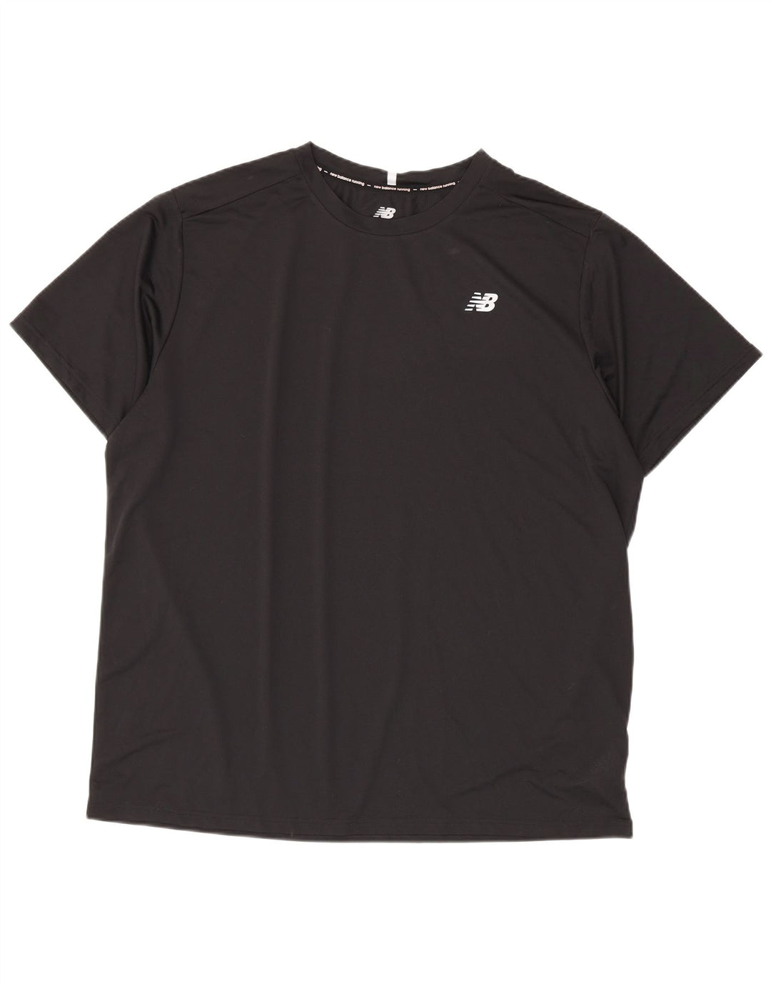Koszulka męska New Balance Top 2XL Czarny poliester