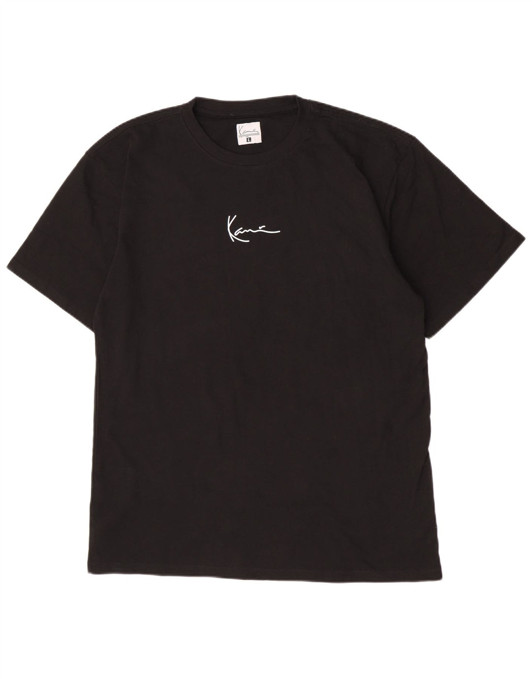 T-shirt męski Karl Kani, duży, czarny, bawełniany