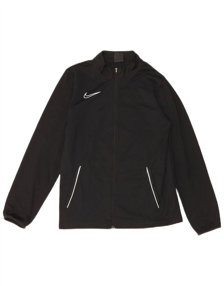 Chłopięca kurtka dresowa Nike Dri Fit 13-14 lat XL, czarna, poliestrowa
