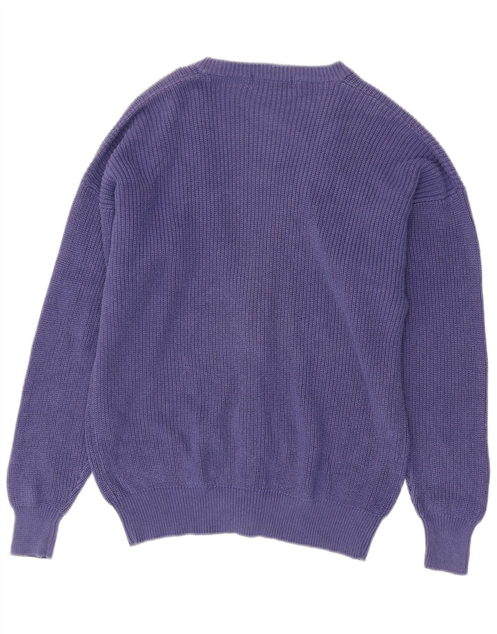 Męski sweter Fila IT 48 Średni fiolet, bawełna