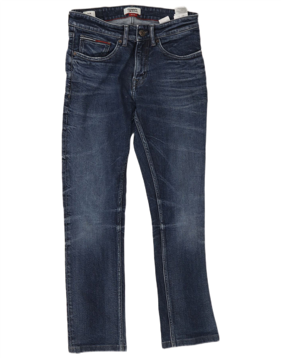 Męskie jeansy slim fit Tommy Hilfiger W30 L32 Niebieskie bawełniane