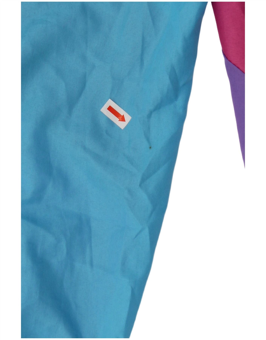 Damskie spodnie dresowe VINTAGE Joggers UK 10 Small Blue Colourblock