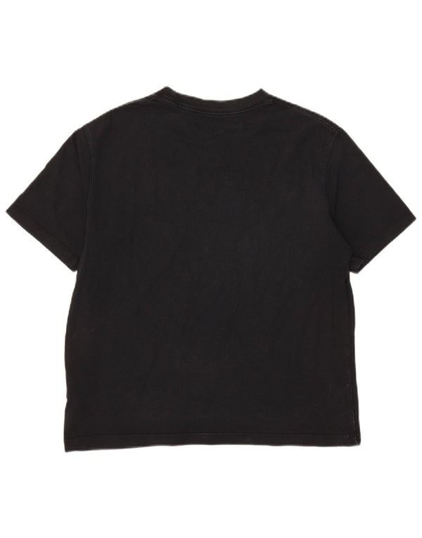 T-shirt damski Jordan Top UK 10 Small, czarny, bawełniany