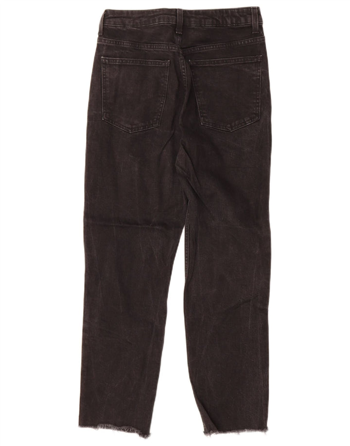 Damskie jeansy zwężane Topshop W28 L26 czarne