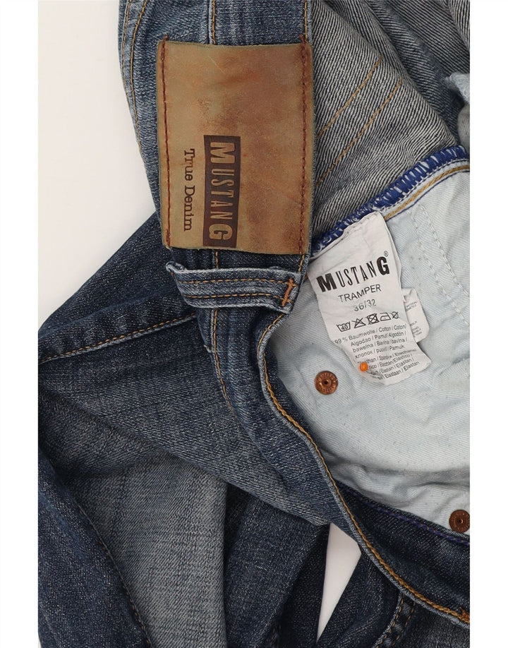Męskie jeansy Tramper Slim MUSTANG W36 L32 granatowe